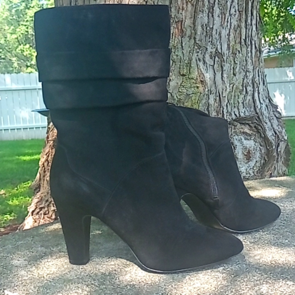 Nine West cuffed boots